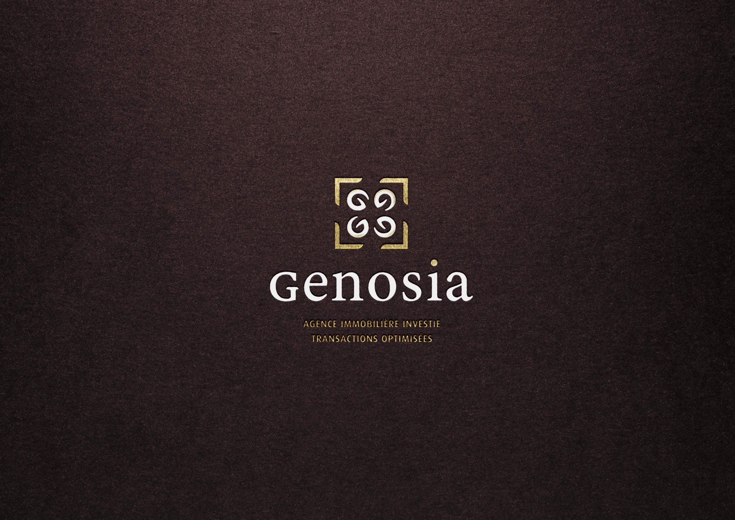 Création logo Genosia