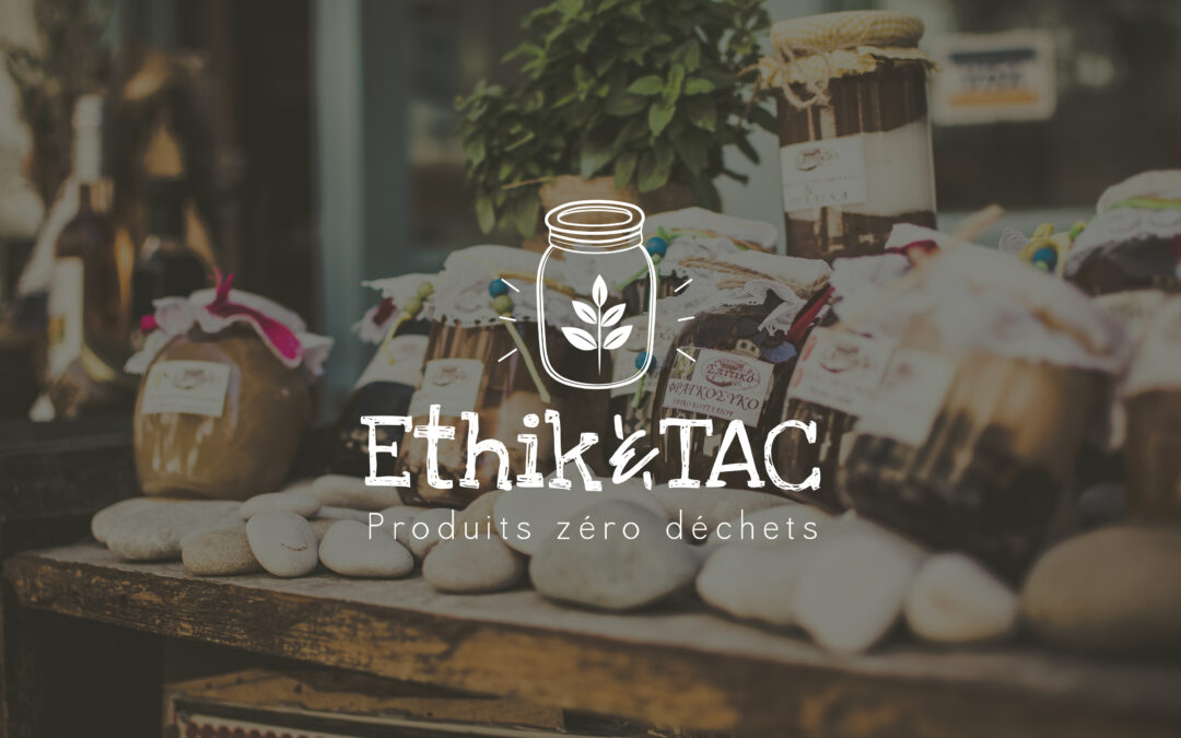Création Logo Ethik & Tac magasin bio